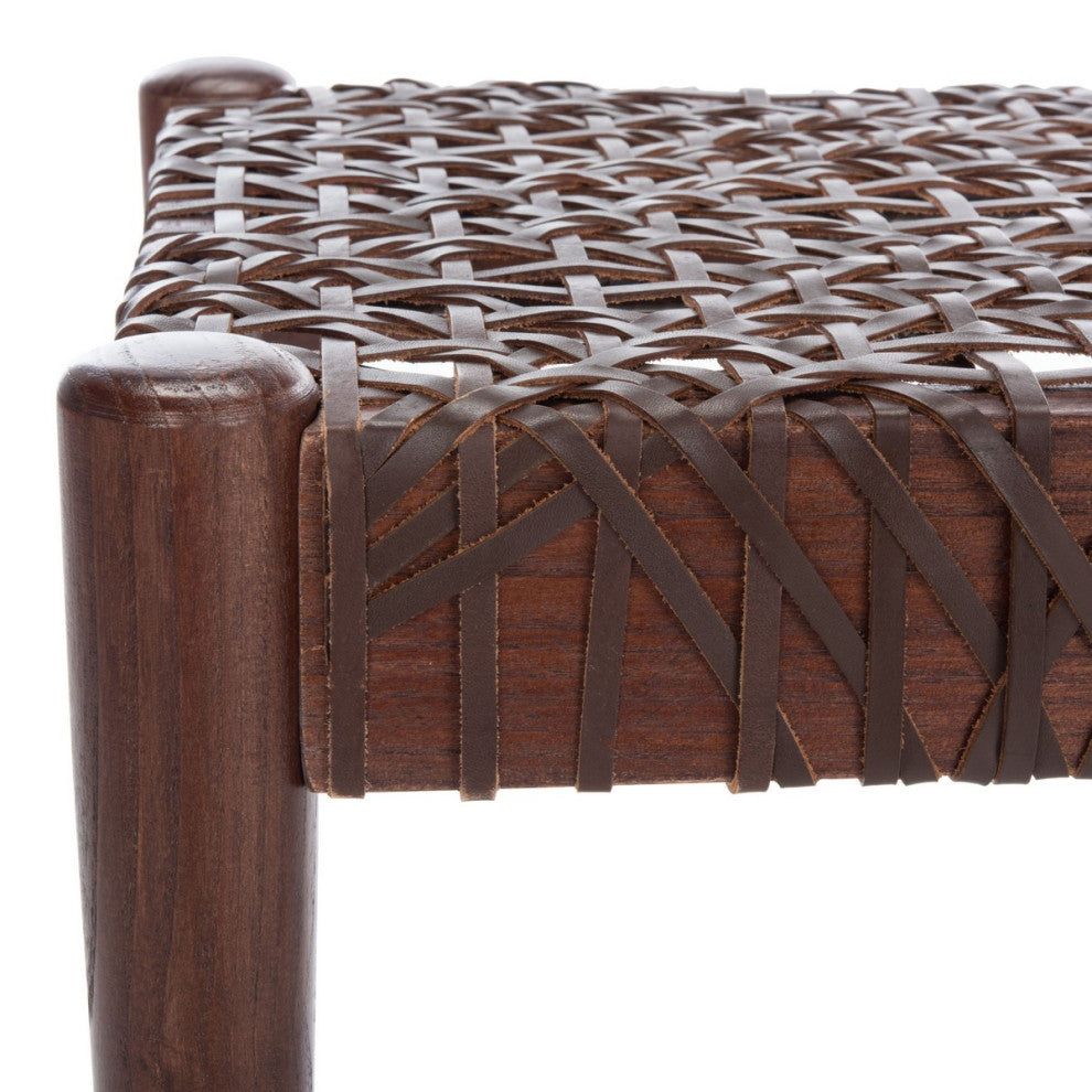 Safavieh Bandelier Bench, Brown/Brown