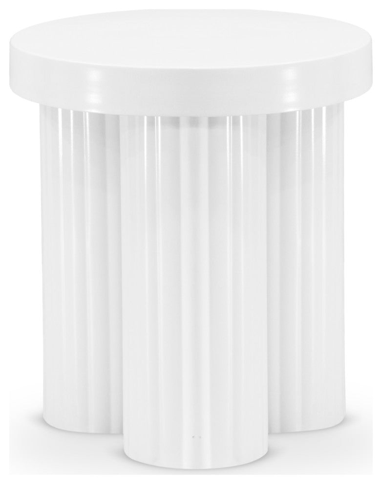 Rhodes Coffee Table / End Table, White, End Table