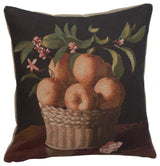 Orange Basket European Cushion Cover