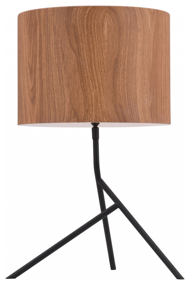 Brown and Black Treetop Table Lamp