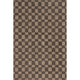 Arvin Olano x RugsUSA Quince Checkered Wool Rug, Grey 5' x 8'