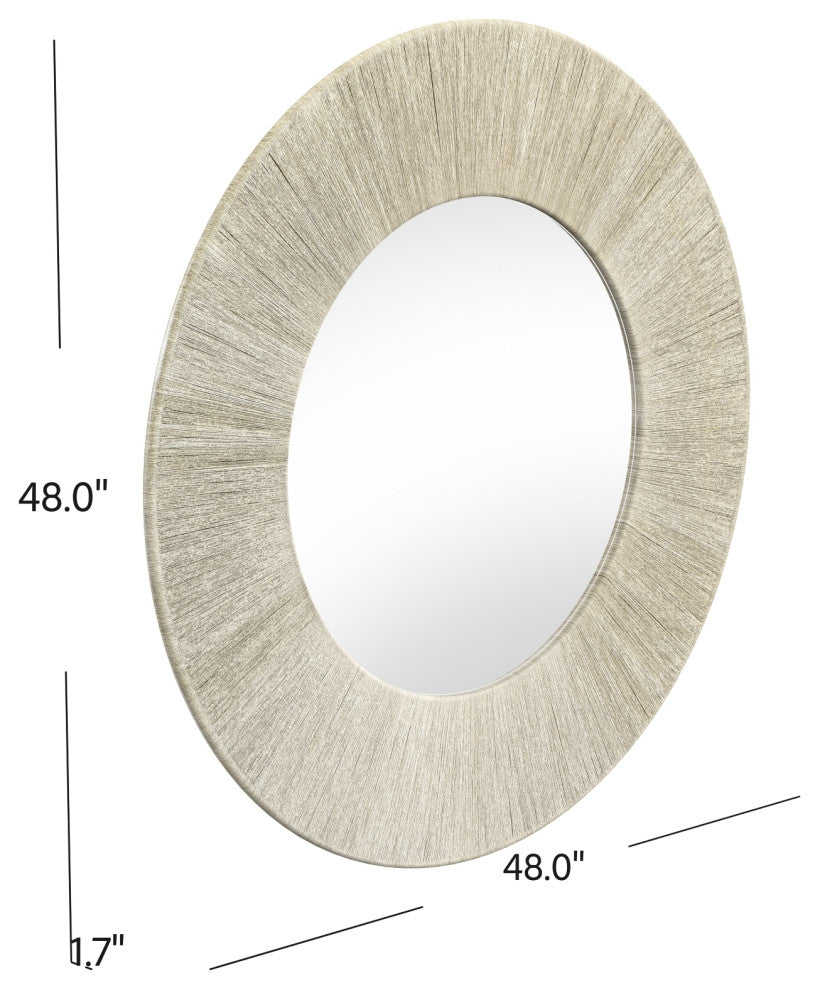 Perez Wall Mirror - Gray