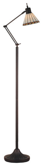 68" Prairie Mission Adjustable Floor Lamp