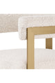 Modern Curved Counter Stool | Eichholtz Clubhouse, White