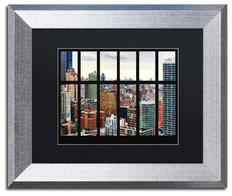 Philippe Hugonnard 'NYC Penthouse' Matted Framed Art, 11x14