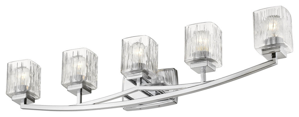 Z-Lite 1929-5V Zaid 5 Light 40"W Vanity Light - Chrome
