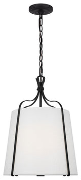 Leander 1-Light Pendant, Smith Steel