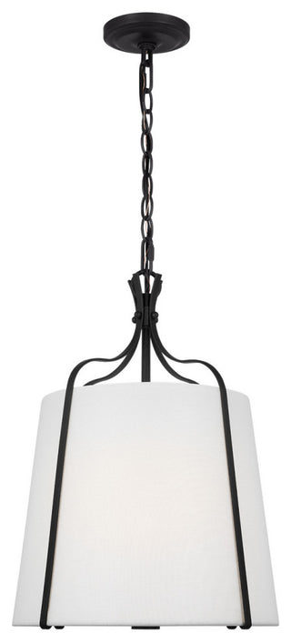 Leander 1-Light Pendant, Smith Steel