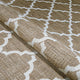 Couristan Monaco Ocean Port Indoor/Outdoor Runner Rug, Taupe-Sand, 2'3"x11'9"