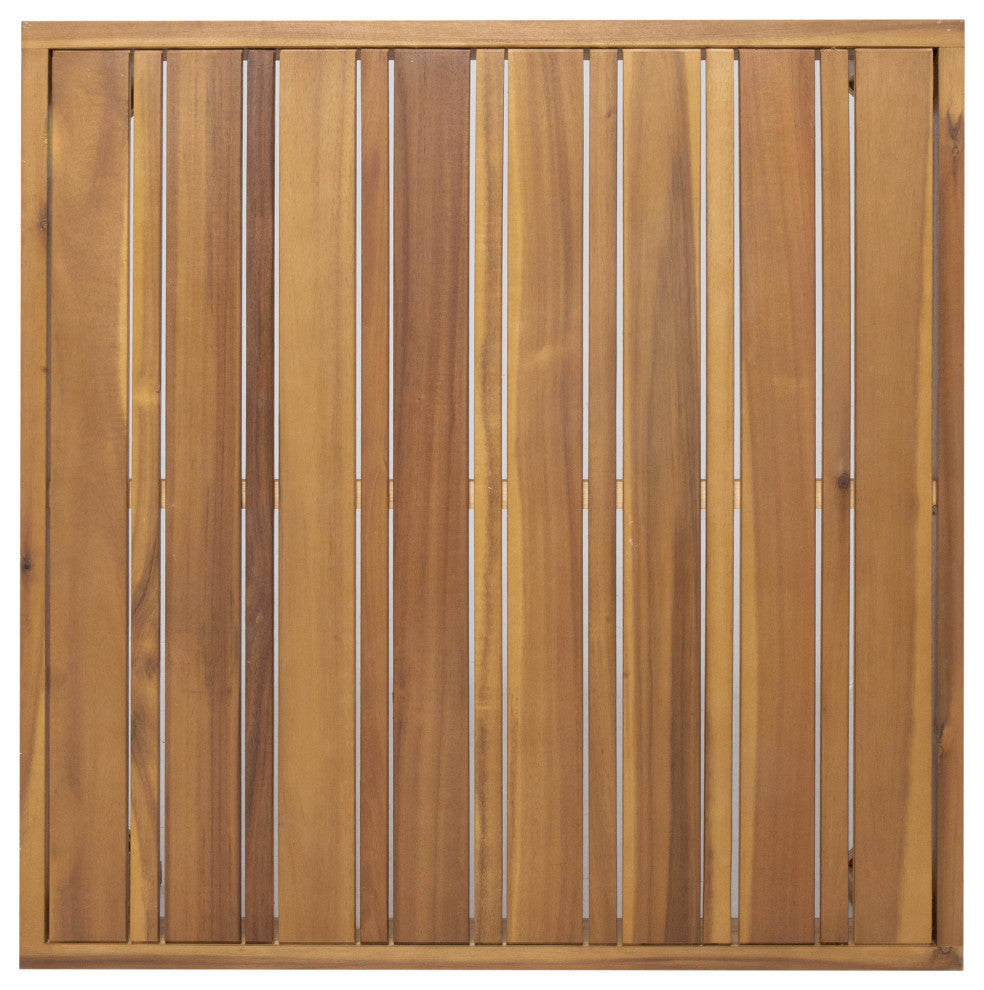Allegra Outdoor Acacia Wood Coffee Table, Teak