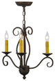 18W Sienna 3 LT Chandelier