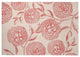 Antique Flowers Spring Chenille Rug, Blush Coral, 5'x7'