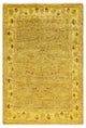 Overdyed One-of-a-Kind Hand-Knotted Area Rug Yellow, 3' 3" x 4' 9"