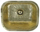 Rectangular Undermount Entertainment/Prep Sink With Hammered Texture Surface