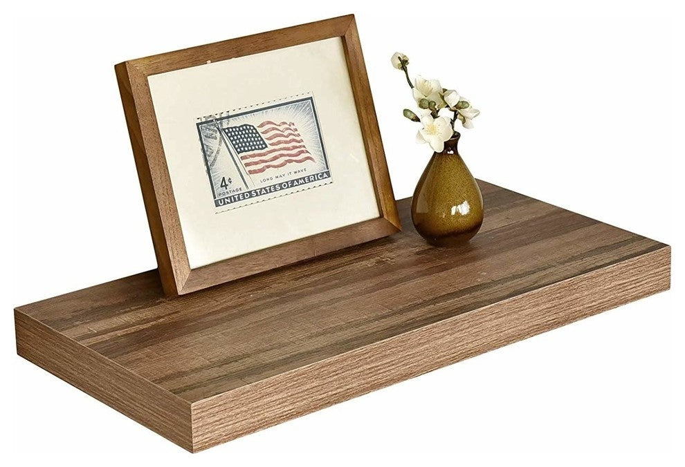 11.81" Depth Grande Floating Wall Shelves, Retor, 23.62"