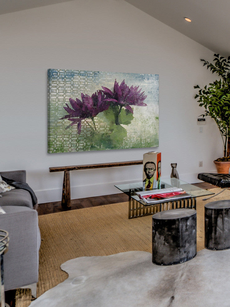 "Watercolor Garden 7" Print on Canvas by Irena Orlov