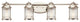 Kichler Ashland Bay Bath Light in Polished Nickel, 4