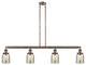 Innovations 214-Ac-S-G58-Led 4 Light Dimmable Led 51" Adjustable Island Light