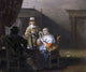 Anthonie Palamedesz Brothel Scene, Gallery Wrapped Canvas Print, 20"x25"
