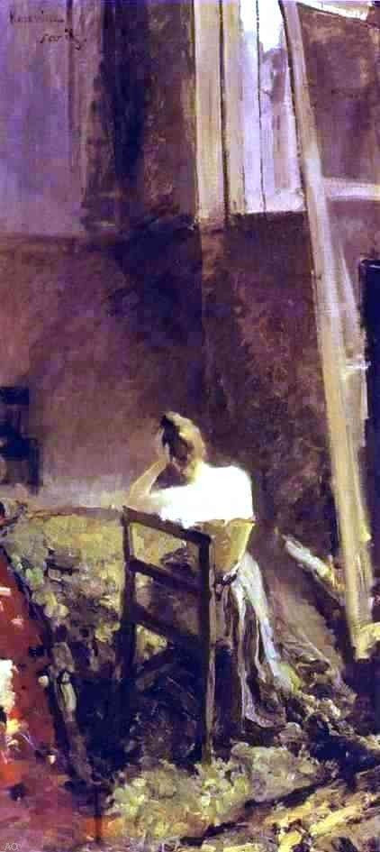 Constantin Alexeevich Korovin An Artist's Studio Wall Decal