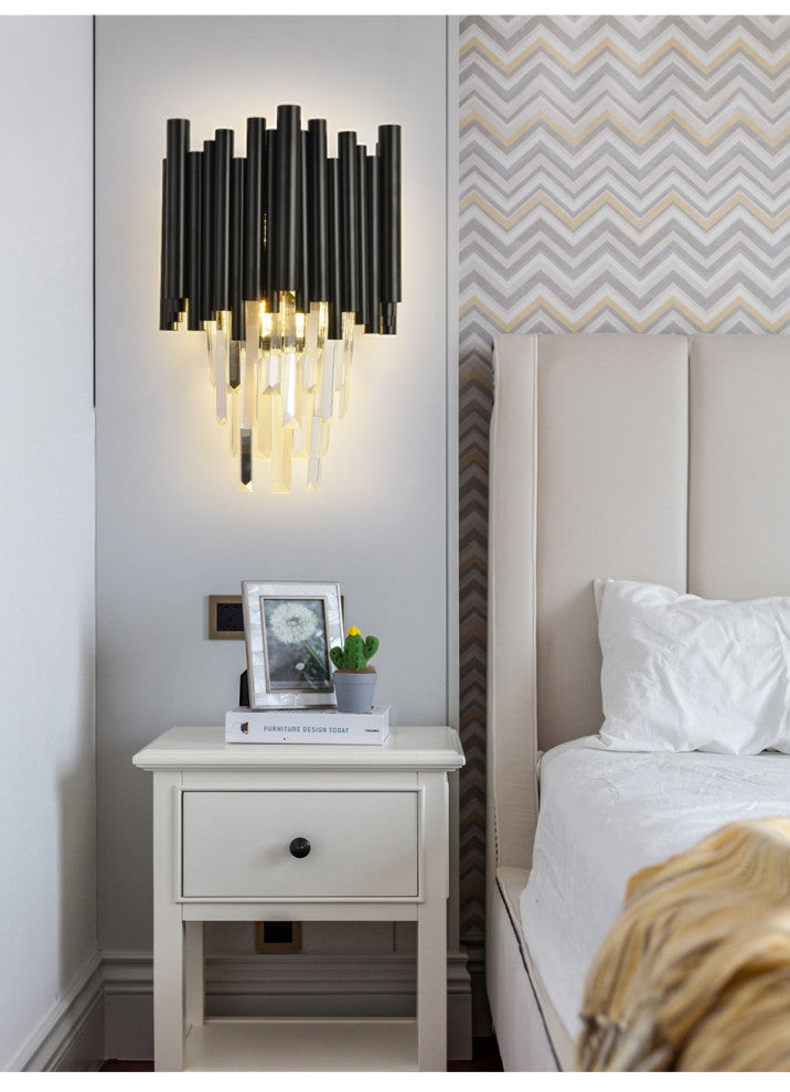 Modern Black wall decor for luxury living room