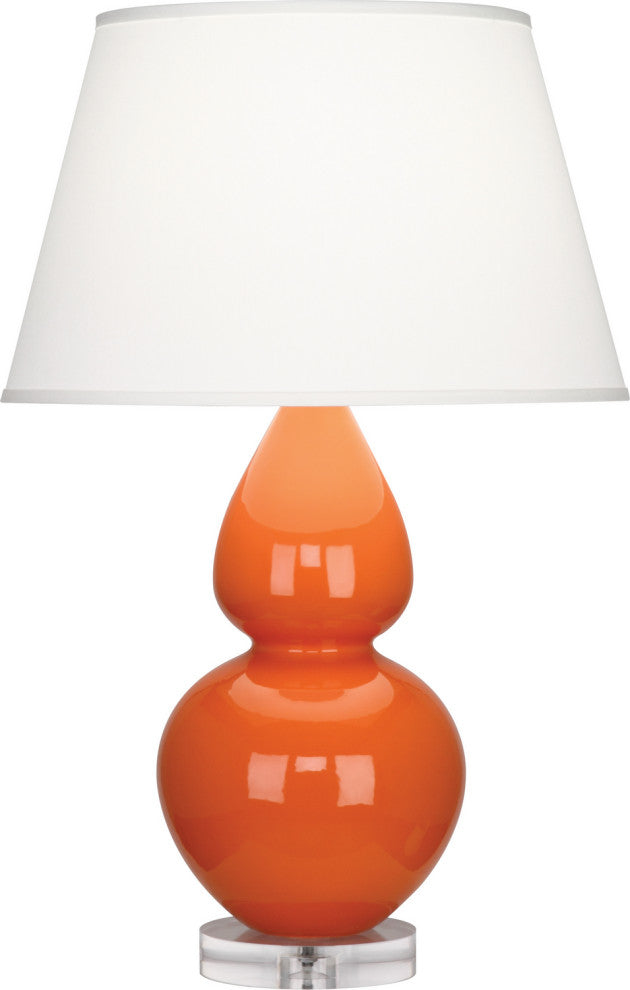 Robert Abbey RA-A675X 1-Light Table Lamp, Double Gourd