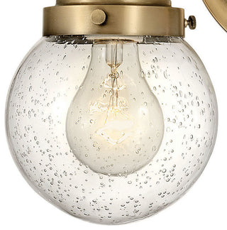 Hinkley Poppy Two Light Vanity, Heritage Brass