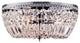 Madilynn 3-Light Crystal Chrome Flush Mount