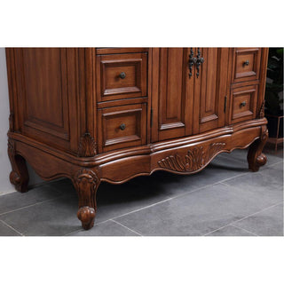 42" Single Bathroom Vanity Set, Teak