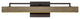 Kira Home Felix 25" Integrated LED (24W) / Bathroom Light, Linear Design, 3000k