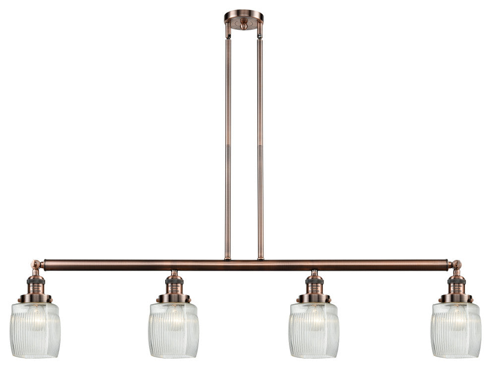 Innovations Lighting 214-Ac-S-G302 4 Light 50" Adjustable Island Light