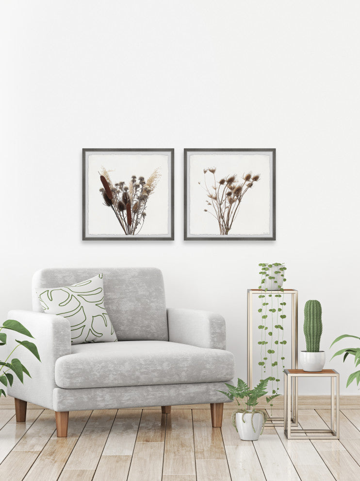 Wildflowers Bundle Diptych, 2-Piece Set, 24x24 Panels