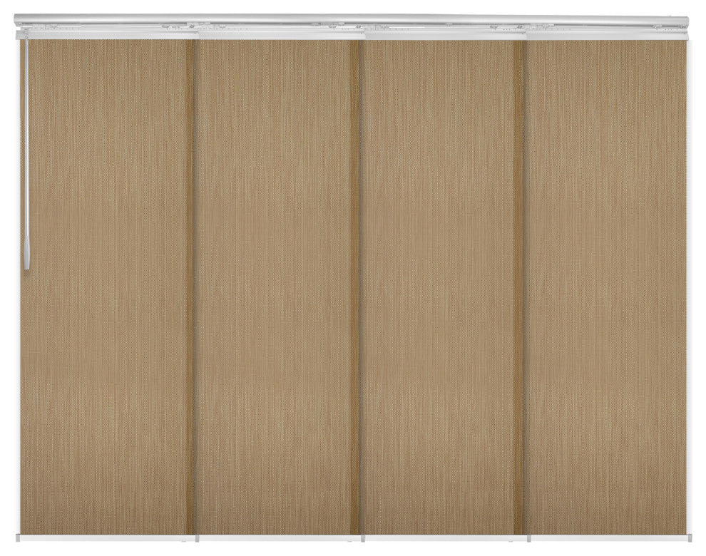 Anders 4-Panel Track Extendable Vertical Blinds 48-88"W