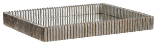 Uttermost Talmage Silver Mirrored Tray