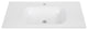 35" Solid Surface Resin Streamline K-1601-35 Vanity Top
