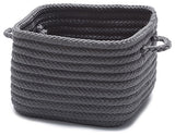 Colonial Mills Basket Simply Home Shelf Storage Gray Square