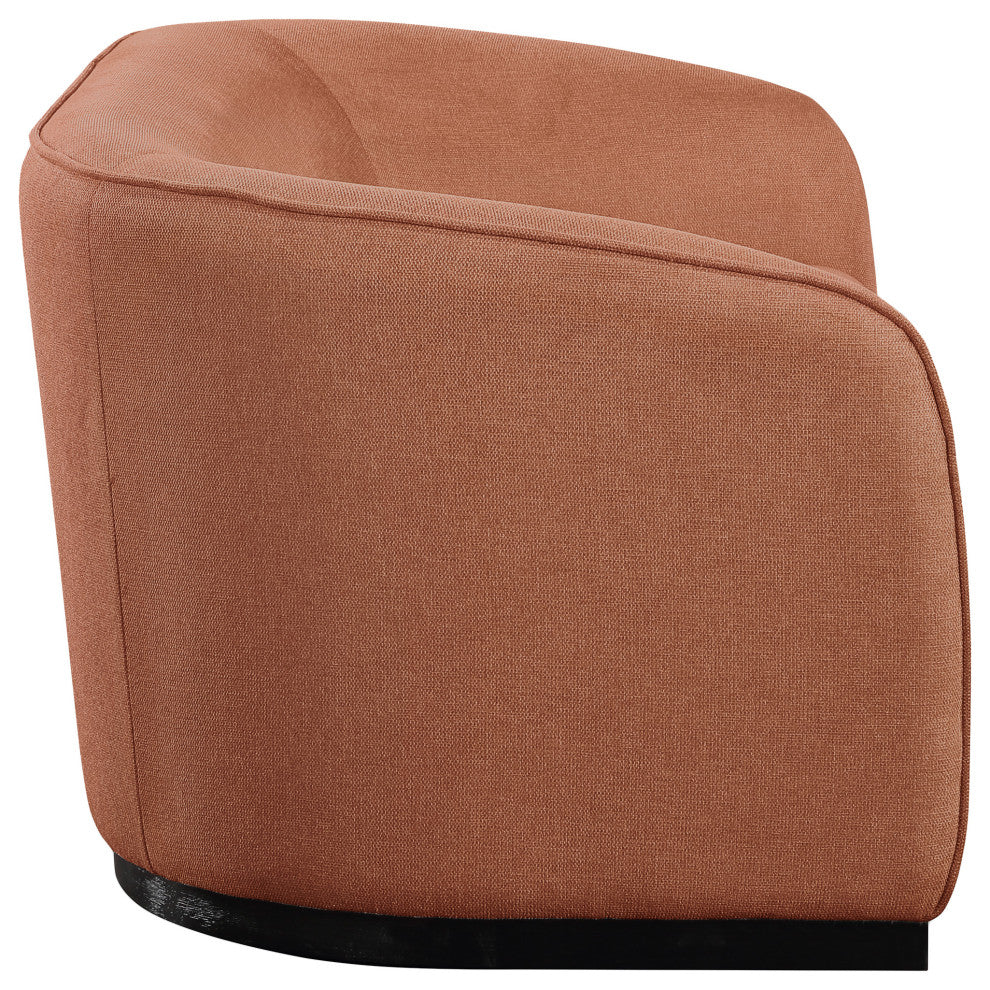 Mylah Upholstered Loveseat, Cognac