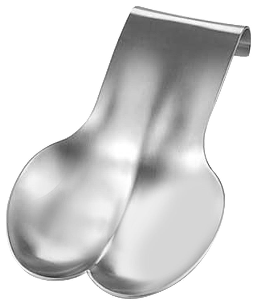 nu steel Double Spoon Rest