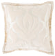 Surya Sweet Dreams SWD-003 18"x18" Pillow Cover, Blush/Cream
