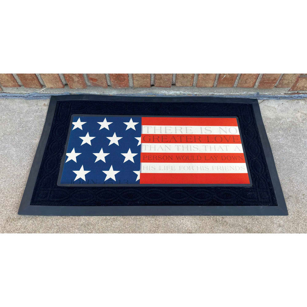 Doormat Insert, There Is No Greater Love