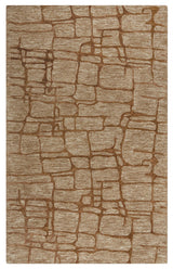 Rizzy Home BKR105 Becker Area Rug 7'9"x9'9" Brown