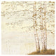 "Golden Birch II Off White" Digital Paper Print by James Wiens, 20"x20"
