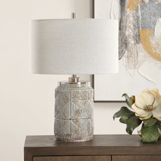 Uttermost Graydon Gray Table Lamp
