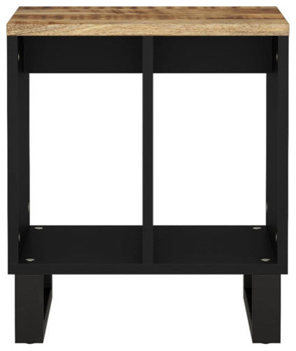 vidaXL Coffee Table Console Side End Table Solid Wood Mango and Engineered Wood