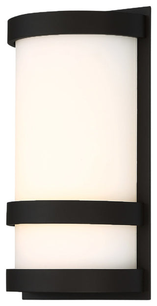 Latitude 10" LED Outdoor Wall Light 3000K, Black
