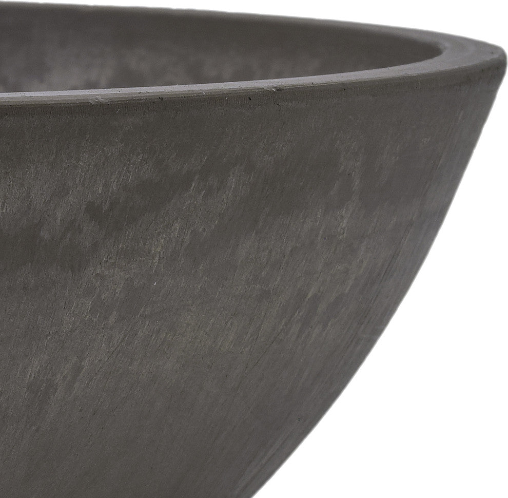 Garden Bowl, Dark Charcoal, Large