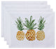 3 Pineapples, Geometric Print Placemat