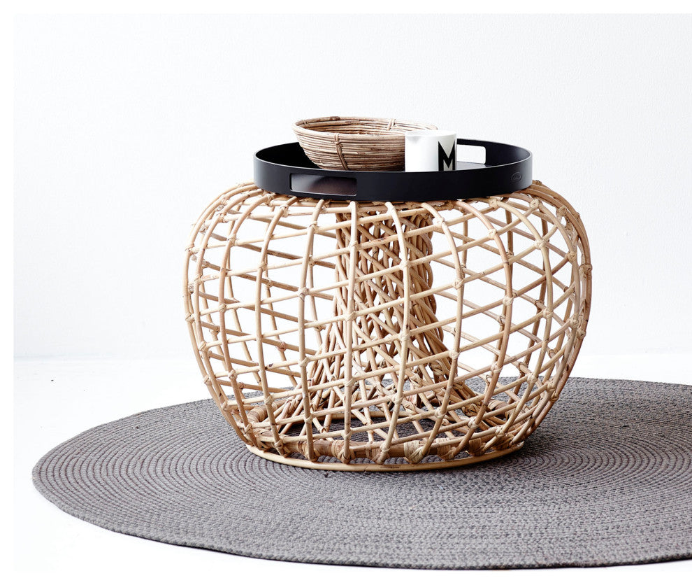 Cane-line Nest footstool small INDOOR, Natural
