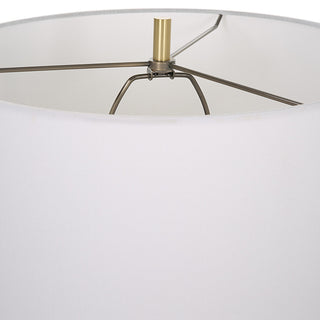 Ruse Whitewashed Table Lamp