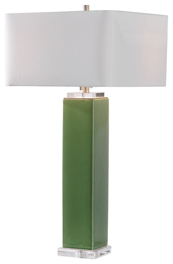 Uttermost Aneeza Tropical Green Table Lamp, 26410-1
